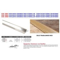 Brinox - 82CMTACOS+TORNIB700903 Schraubbare Edelstahl-Keramik-Einfassung von BRINOX