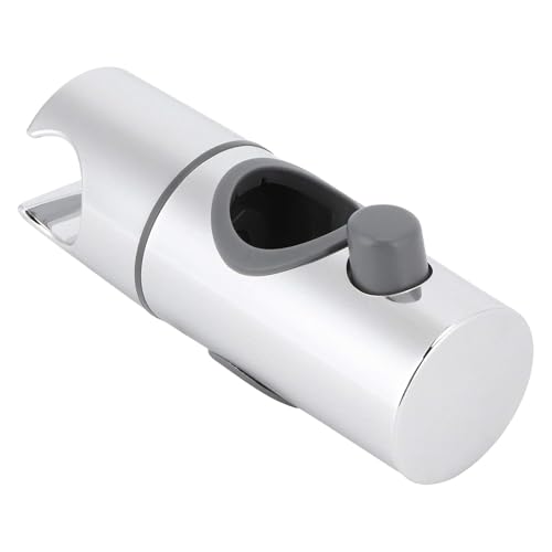BRIOTA Handbrause Halterung, Duschhalterung 360° Drehbar Verstellbar Für Duschbrause Halterung 25mm Gleitstange Ohne Bohren, ABS-Chrom von BRIOTA