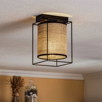 [GEBRAUCHT] Britop Leuchte Deckenlampe Tubo Deckenlampe Lampe Textilschirm Beige Einflammig B-Ware von BRITOP