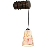 [GEBRAUCHT] Britop Wandleuchte Lampe Flarino Kiefernholz Schwarz 1 Flammig E27 Holzleuchte B-Ware von BRITOP