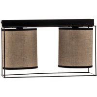 [NEUWERTIG] B-Ware Britop Deckenleuchte Tubo, Textilschirm, Beige, 2 Flammig von BRITOP