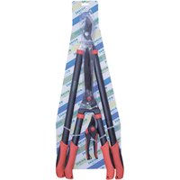 3ER-SET gartenschere Brixo steel heckenschere von BRIXO