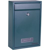 Brixo - domus briefkasten aus grünem stahl L22xT9xH33 cm von BRIXO