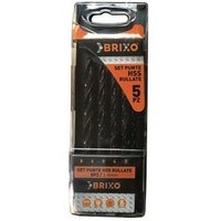 Brixo - 5 Set von hss -rulled für Eisen und Stahl verschiedene Größen von BRIXO