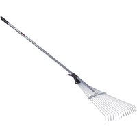 Grasbesen Brixo 15 zähne einstellbar mit griff 120cm von BRIXO