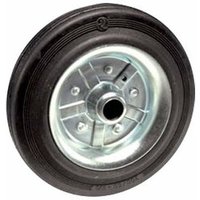 Einfache Lochräder mit verzinkten Stahlflanschen und Gummi -Ring - Ø80 mm Einfache Lochräder mit verzinkten Stahlflanschen und Gummi -Ring - Ø80 mm von BRIXO
