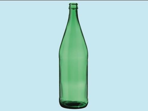 Glasflaschen aus Wasserglas von 1 l - 10 Stück von BRIXO