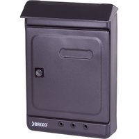 Brixo - briefkasten stahl joker schwarz mit dach L19,5xP7xH27,5 cm 8STK von BRIXO