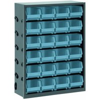 Modularer behälterhalter 6 regale metallschrank 24 behälter 95X64X26 Modularer behälterhalter 6 regale metallschrank 24 behälter 95X64X26 von BRIXO