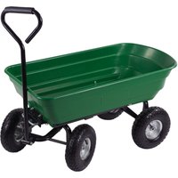 Brixo - Tartenwagen fließbar 30 kg Garten 4 Räder Grüner Trolley von BRIXO