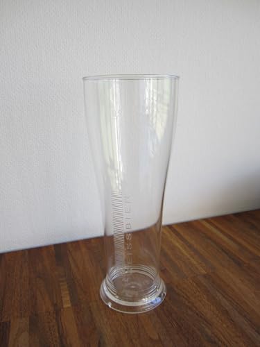 BRJR Weizenbierglas - 0,5l, Kunststoff, Konisch, 5 Liter, Becher von ZCIZIU