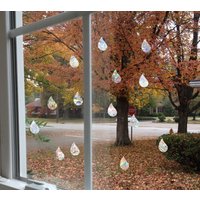 14 Regentropfen Suncatcher, Regen Fenster Aufkleber, Regenbogen-Maker, Suncatcher Für Fenster, Regenbogen Aufkleber von BRJstudioEurope