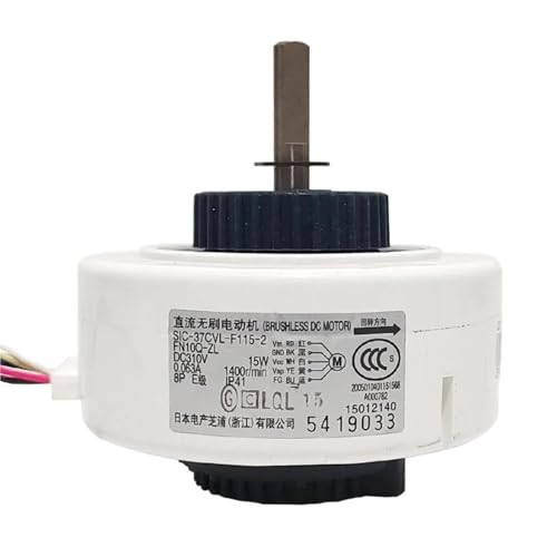 DC-Lüftermotor for Innengeräte der Klimaanlage, kompatibel mit Gree, FN10Q-ZL SIC-37CVL-F115-2 15012140 Klimaanlagenteile DC-Lüftermotor for Innengeräte der Klimaanlage, kompatibel mit Gree, FN10Q-ZL SIC-37CVL-F115-2 15012140 Klimaanlagenteile von BRKTWMCCY