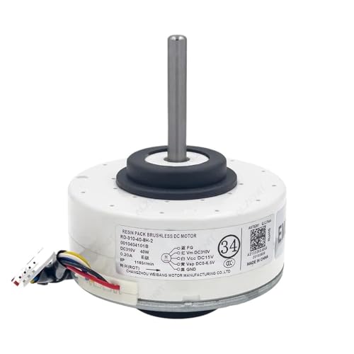 DC-Lüftermotor for Innengeräte der Klimaanlage, kompatibel mit Haier, WZD-40D WZD-40E 0010404101B 0010404101A, Klimaanlagenteile von BRKTWMCCY