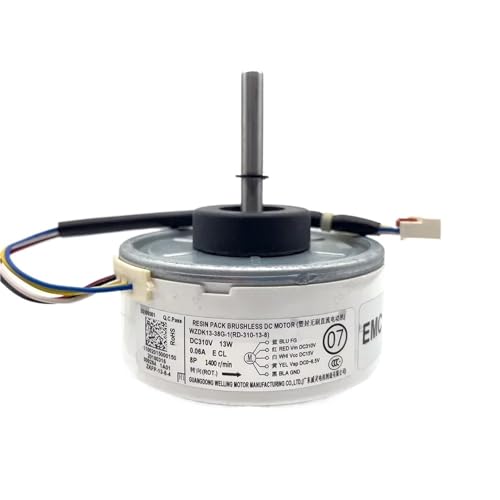 DC-Lüftermotor for Innengeräte der Klimaanlage, kompatibel mit Midea, WZDK13-38G-1 DC310 13 W 1400 U/min RD-310-13-8 Klimaanlagenteile von BRKTWMCCY