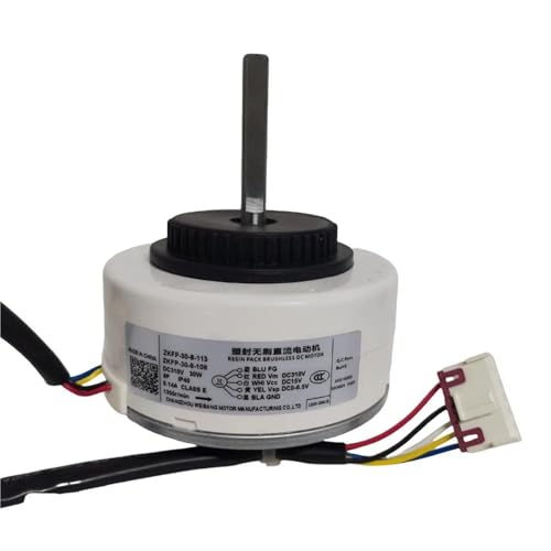 DC-Lüftermotor for Innengeräte von Klimaanlagen, kompatibel mit AUX, ZKFP-30-8-108 DC310 30 W, 1300 U/min, ZKFP-30-8-113, Klimaanlagenteile von BRKTWMCCY