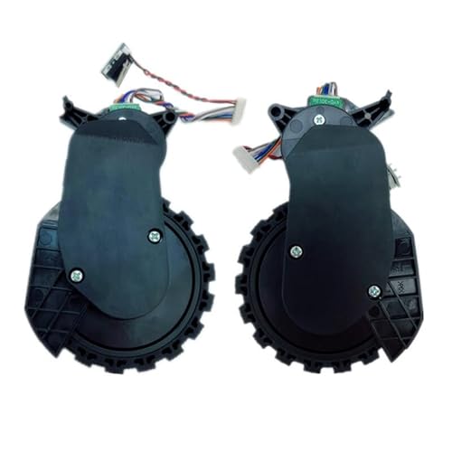 Ersatzteile Räder Selbstreinigender Staubsauger Mopp Links/Rechts Laufrad Roboter Staubsauger Teile Optional, Kompatibel for Mijia,B101CN 1S L10s(L+R Wheel) von BRKTWMCCY
