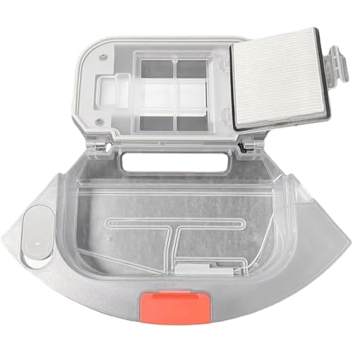 Ersatzteile Roboter-Staubsauger Mülleimer Wassertank Staubbox, Kompatibel mit Mijia, 3C Verbesserte Version E10 E12 B112 von BRKTWMCCY