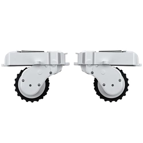 Ersatzteile for die linken und rechten Räder des Staubsaugers, kompatibel mit Viomi, V2 Pro, kompatibel mit Xiaomi, Roboter STYTJ02YM(L+R Grey) von BRKTWMCCY