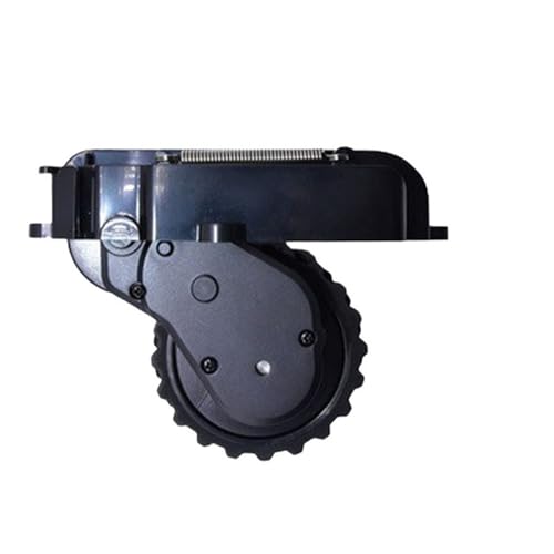 Ersatzteile for die linken und rechten Räder des Staubsaugers, kompatibel mit Viomi, V2 Pro, kompatibel mit Xiaomi, Roboter STYTJ02YM(L Black) von BRKTWMCCY