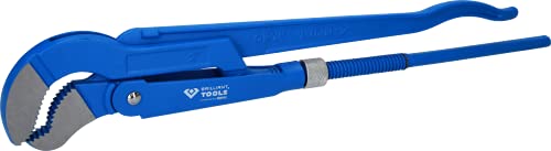 BRILLIANT TOOLS BT067120 Eckrohrzange 2", 45° gewinkelt [Powered by KS TOOLS] von BRILLIANT TOOLS