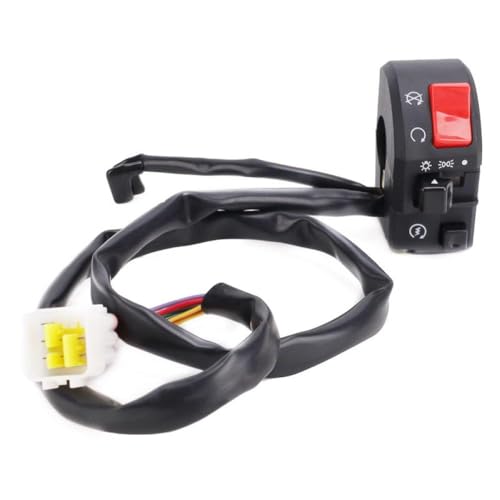22 mm Universal Motorradladungsschalter Controller für Hornknopf Drehen Elektrische Nebelscheinwerferleuchte Start kompatibel mit den meisten Fahrrädern(1pcs right) von BRMeLOfgc