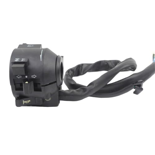 22 mm universeller Motorrad -Lenkerschalter kompatibel mit CBT125 -Multifunktions -Controller -Scooter -Zubehör -Moto -Steuerungen(left) von BRMeLOfgc