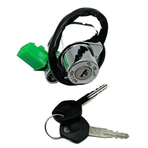 Zündschalter Schaltschließschlüssel -Set kompatibel mit VS1400 Intruder 1400 1987 bis 2004 und VS1400 Boulevard S83 2005 bis 2009 Motorräder von BRMeLOfgc