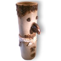 Vase Aus Zoomorphem Sandstein in Vogelform von BROCBAIEDESOMME