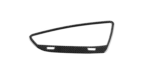 Interieur Zubehör Auto Dekoration Auto Innen Getriebe Shift Control Zubehör Aufkleber Für Alfa Für Romeo 159 2004 2005 2006 2007 2008 2009 2010 2011 Schwarz Carbon Faser (Size : Central vent LHD) von BROHN
