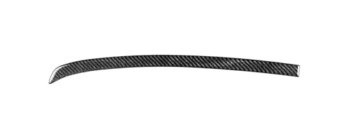 Interieur Zubehör Auto Dekoration Auto Innen Getriebe Shift Control Zubehör Aufkleber Für Alfa Für Romeo 159 2004 2005 2006 2007 2008 2009 2010 2011 Schwarz Carbon Faser (Size : Co-pilot glove box) von BROHN