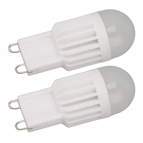 BROLEO G9 LED-Glühbirne, Hohe Helligkeit, 180 Lm, 220 V, 2 W, 2 Stück G9-Sockelbirnen, Dimmbare Wandleuchte für Wohnzimmer von BROLEO