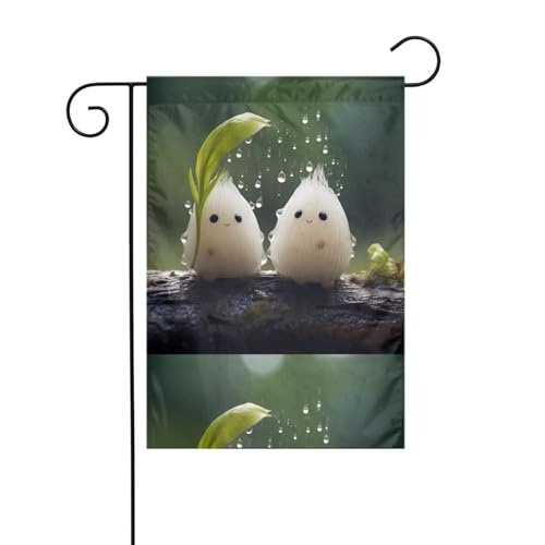 BROLEO Gartenflaggenmast mit wenig Frost im Regen, doppelseitig, 30,5 x 45,7 cm BROLEO Gartenflaggenmast mit wenig Frost im Regen, doppelseitig, 30,5 x 45,7 cm von BROLEO