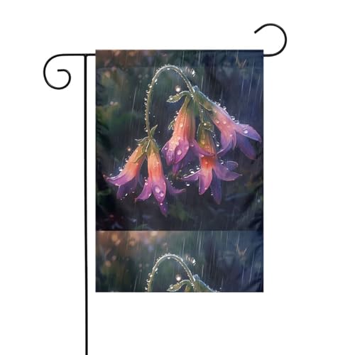 BROLEO Maiglöckchen im Regen Druck Gartenflaggenmast Outdoor Hofdekoration doppelseitig 30,5 x 45,7 cm BROLEO Maiglöckchen im Regen Druck Gartenflaggenmast Outdoor Hofdekoration doppelseitig 30,5 x 45,7 cm von BROLEO