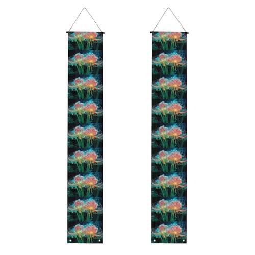 BROLEO Wolfsbane-Drucke, Deko-Banner, Türschild, für Innen- und Außenbereich, Hof, Party, 30,5 x 180,9 cm BROLEO Wolfsbane-Drucke, Deko-Banner, Türschild, für Innen- und Außenbereich, Hof, Party, 30,5 x 180,9 cm von BROLEO