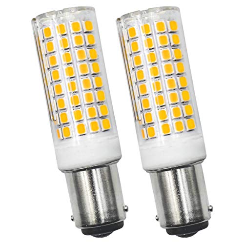 BROLSKUN B15D LED Lampen Kein Flackern 6W ersetzt 60W Halogenlampen warmweiß 3000K 560 lumens 360°Abstrahlwinkel AC 220-240V(2er-Pack)[MEHRWEG] von BROLSKUN