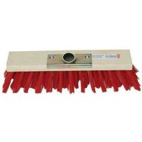 Straßenbesen pvc rot 31cm von BROSSERIE THOMAS