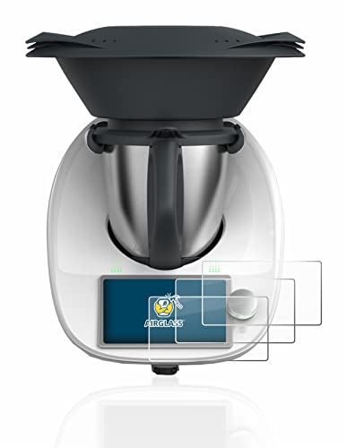 BROTECT Panzerglasfolie für Vorwerk Bimby TM6 / Thermomix TM6 (3 Stück) Schutzglas Schutzfolie [Extrem Kratzfest 9H, Anti-Fingerprint von BROTECT