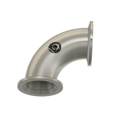 ISO-KF Flansch Bogen mit Flansch KF16 / KF25 / KF40 (90° KF40 Winkel) von BROWNIAN MOTION TECHNOLOGY