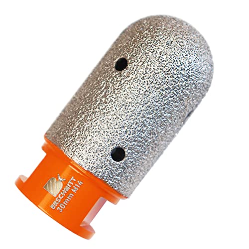 Diamant Fingerfräser 30mm - BRSCHNITT Diamantfräser Vergrößerung Vorhandener Löcher in Porzellan Keramik Fliesen Marmor Granit M14 Gewinde für Winkelschleifer Diamant Fingerfräser 30mm - BRSCHNITT Diamantfräser Vergrößerung Vorhandener Löcher in Porzellan Keramik Fliesen Marmor Granit M14 Gewinde für Winkelschleifer von BRSCHNITT