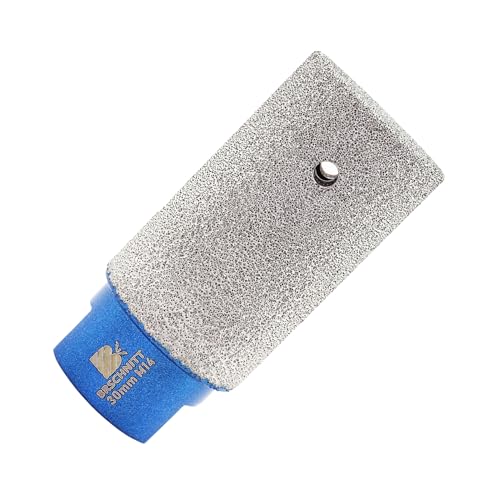 Diamant Fingerfräser 30mm - BRSCHNITT Diamantfräser Vergrößerung Vorhandener Löcher in Porzellan Keramik Fliesen Marmor Granit M14 Gewinde für Winkelschleifer Diamant Fingerfräser 30mm - BRSCHNITT Diamantfräser Vergrößerung Vorhandener Löcher in Porzellan Keramik Fliesen Marmor Granit M14 Gewinde für Winkelschleifer von BRSCHNITT