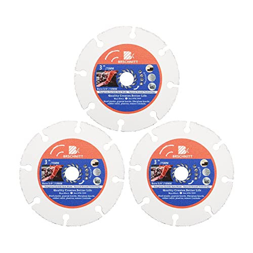 Multi Sägeblatt Trennscheibe 75mm- 4 Stück BRSCHNITT Winkelschleifer für Laminat Holz Kunststoff Nagelfest. Multi Sägeblatt Trennscheibe 75mm- 4 Stück BRSCHNITT Winkelschleifer für Laminat Holz Kunststoff Nagelfest. von BRSCHNITT