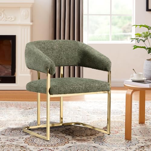 BRTHORY Sessel Loungesessel Relaxsessel Ohrensessel modern Relaxsessel mit Metallbeinen Modell, für Wohnzimmer/Schlafzimmer Bis 150kg von BRTHORY