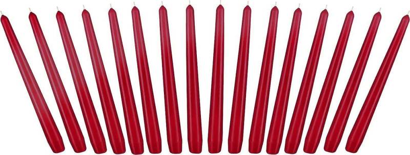 BRUBAKER Spitzkerze für Kerzenständer und Kerzenhalter - (Leuchterkerzen Set, 16-tlg), lange, tropffreie Deko Kerzen mit langer Brenndauer von BRUBAKER
