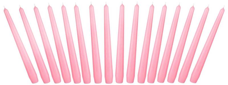 BRUBAKER Spitzkerze für Kerzenständer und Kerzenhalter - (Leuchterkerzen Set, 16-tlg), lange, tropffreie Deko Kerzen mit langer Brenndauer von BRUBAKER