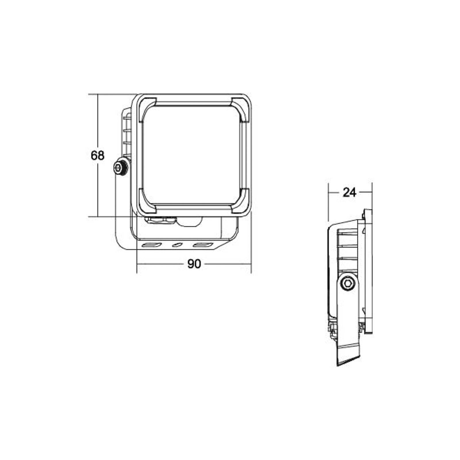 BRUMBERG Neo Micro LED-Fluter, Breite 9 cm, 3.000K von BRUMBERG