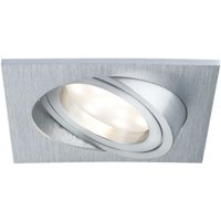 Brumberg - Einbaustrahler eckig, schwenkbar DA=68mm max.50W incl. GX5.3 Fassung, nickel matt 32003150 von BRUMBERG