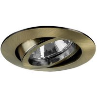 Brumberg - Einbaustrahler rund, schwenkbar DA=68mm max.50W incl. GX5.3 Fassung, bronze 32006040 von BRUMBERG