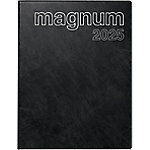 BRUNNEN Buchkalender Magnum 2024 1 Woche/2 Seiten Papier, Schaumfolie Schwarz von BRUNNEN