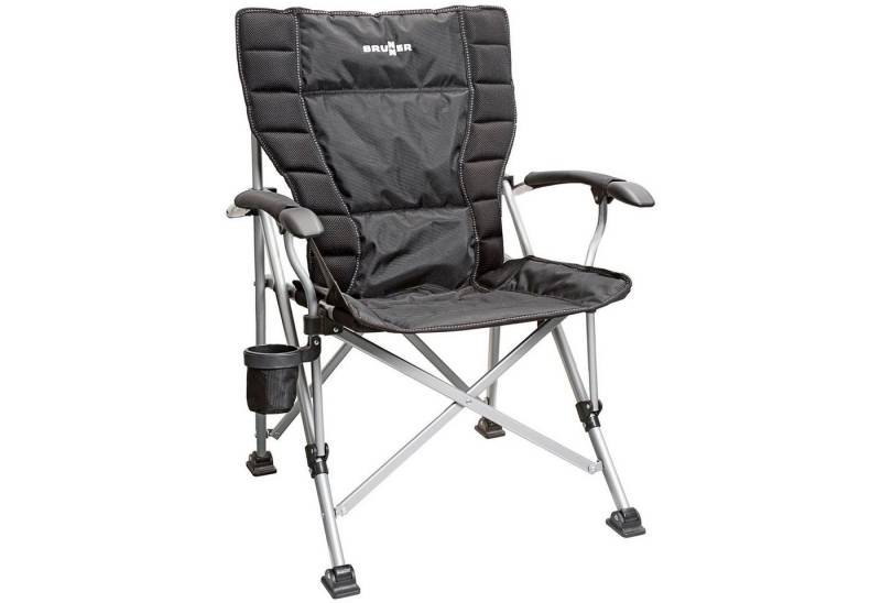 BRUNNER Campingstuhl Camping Stuhl Raptor NG 2.0 Garten, Klapp Sessel 3D-Polster Stahl 120 kg von BRUNNER